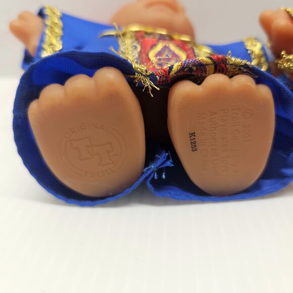 Totally Troll Dolls King Azul And Queen Ruby Playmates Toys 2001 - Picture 5 of 5